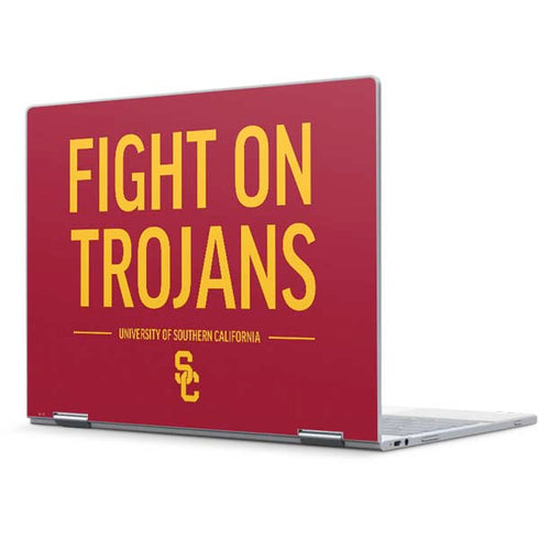 University of Southern California Fight On Trojans Red Pixelbook Skin